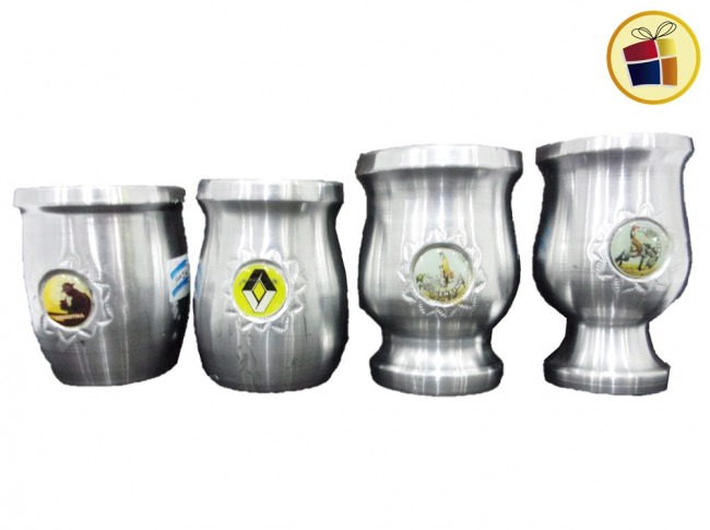 MATE DE ALGARROBO CON ESTAMPA SURTIDA EL ENCUENTRO (610225)