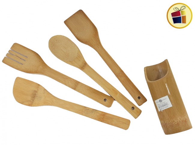 UTENSILIO BAMBOO X4 LABANIM (AD149-21/149218)