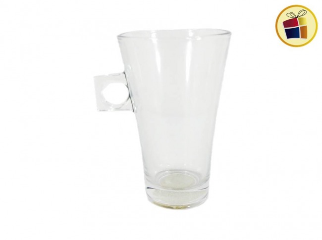 JARRITO CAPUCCINO DE VIDRIO 350CC 13CM (18201/082013)