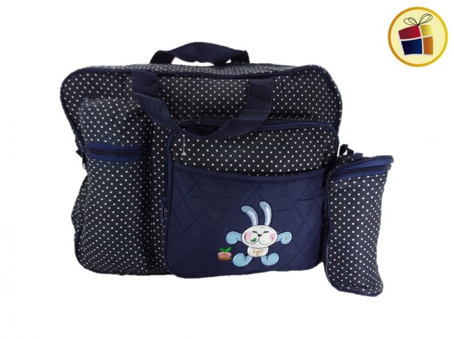 (OFERTA FINAL)BOLSO PARA BEBE CON CAMBIADOR Y PORTA PAÑAL (07705)