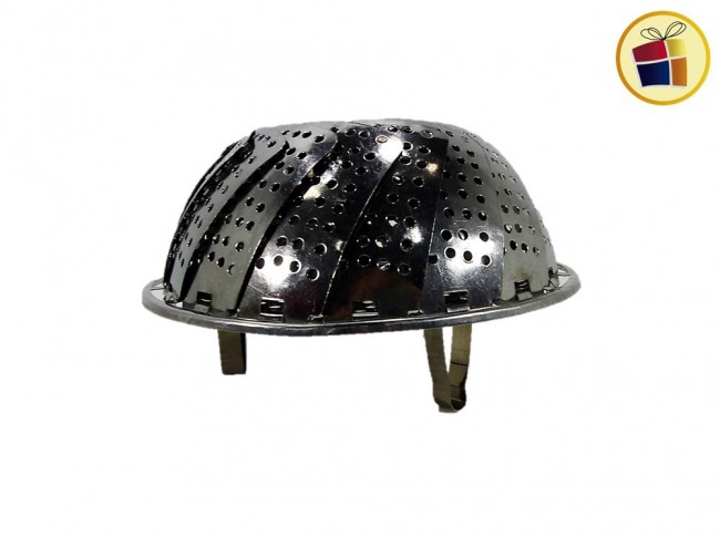 VAPORERA DE ACERO 17CM (009330/DD6240/062407)