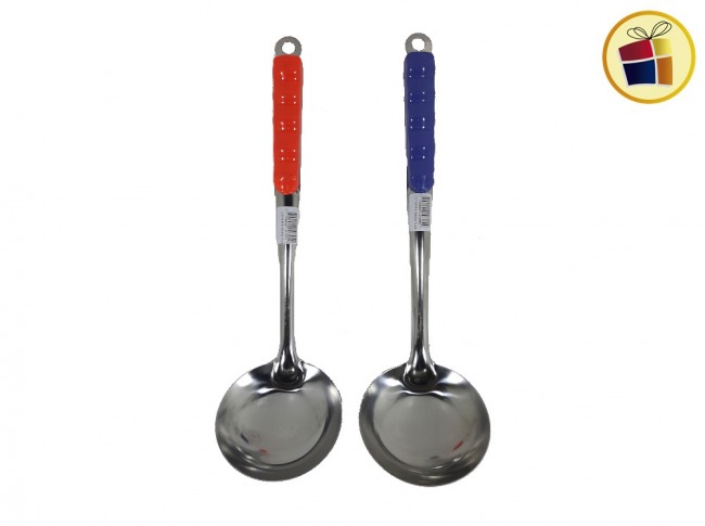 CUCHARON MANGO PLASTICO COLOR 33.5 CM (DL1134/107054)