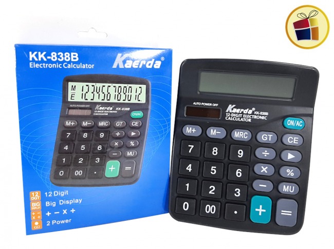 CALCULADORA GRANDE 12 DIGITOS KD-838B (46909/1529)