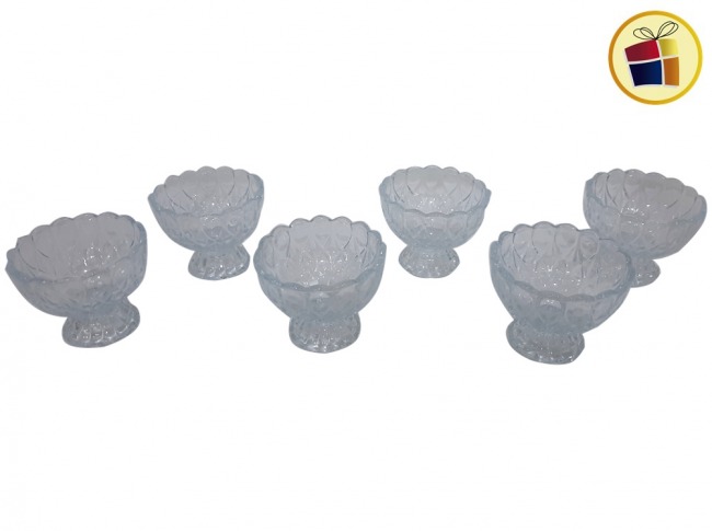 COPA DE VIDRIO TALLADA X6 8CM NAJAL (DL0260/154089)