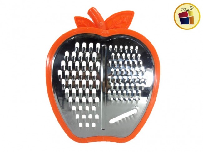 RALLADOR FORMA MANZANA CON BASE 16X15.5X7CM (943006)