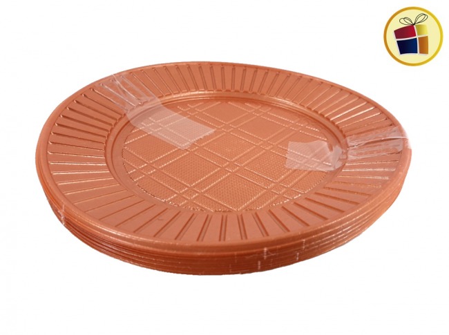 (P.G.R.C1.C2.F.B.RCIA)PLATO 17 COBRE X10 CHICO (49960) PLASTICO SAN ANDRES