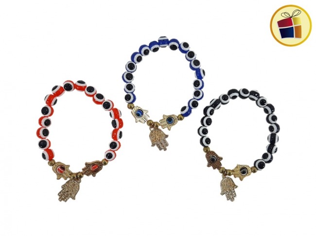 (OFERTA FINAL)PULSERA OJITO CON DIJES CH (62926)