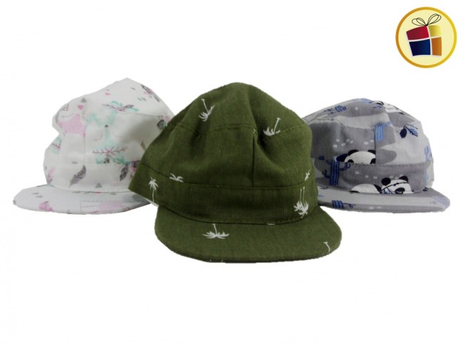 GORRA INFANTIL CON VISERA ESTAMPADA (361651/SH03-01-01)