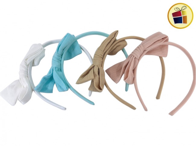 VINCHA FORRADA FINA CON MOÑO RUSTICO (57299/2603)