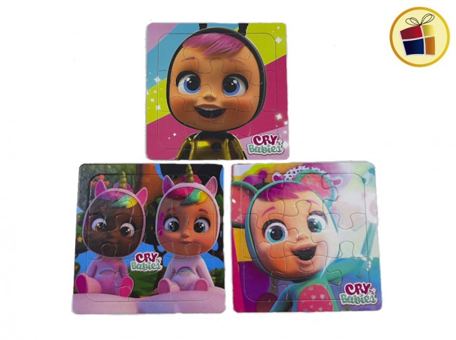 ROMPECABEZA MODELOS SURTIDOS X3  DISTRI CAU (RBA400/889139) 