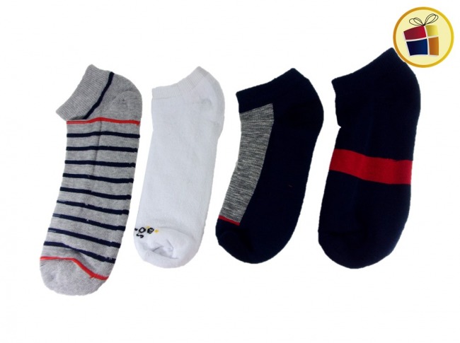 MEDIA SOQUETE TOALLA PARA HOMBRE SURTIDA (09317)