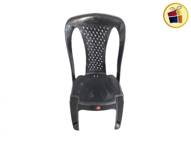 SILLA PLASTICA IBIZA NEGRA SIN APOLLA BRAZO GEMPLAST (C6014/601013)