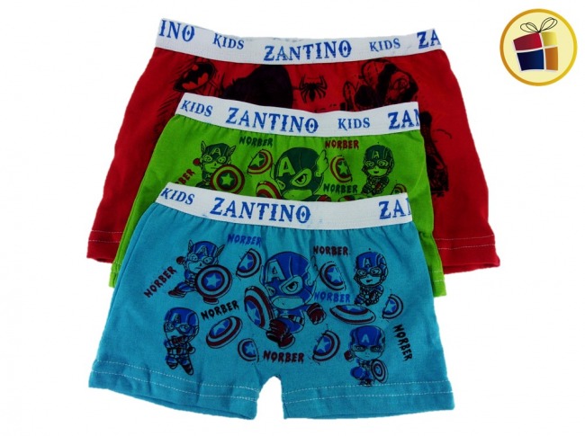 BOXER INFANTIL ESTAMPADO ZANTINO 509926