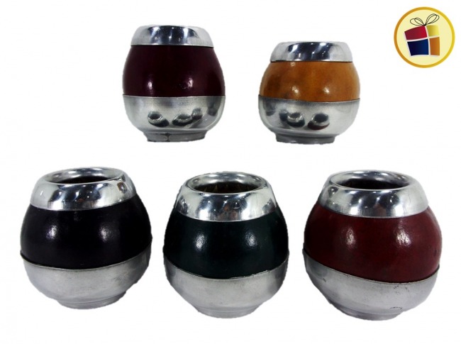 MATE CALABAZA BASE Y VIIROLA  ALUMINIO 12CM MISS DIAN (048079/960)