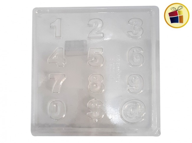 MOLDE PLACA MOTIVO NUMERO  X1 (00P213/85989) TRIGGER PACK