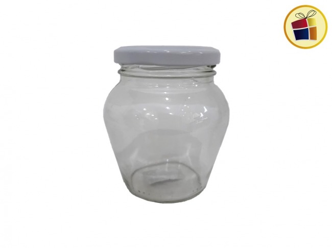 FRASCO DE VIDRIO ALMENDRA 290ML TAPA AXIAL 63MM MEGA ENVASES (000012/338616)