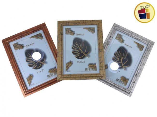 PORTA RETRATO 15X21 MARCO VERONA ORO MDP (P603/089632)