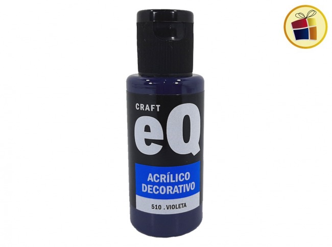 PINTURA ACRILICO DECORATIVO EQ VIOLETA (510/008747)