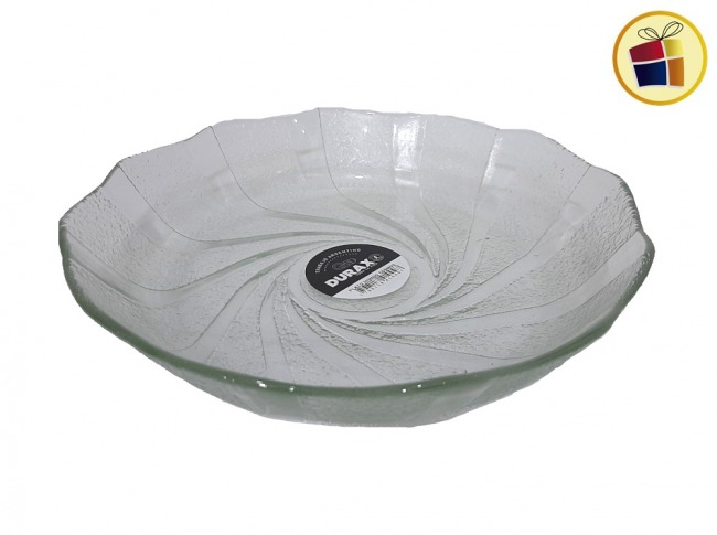 "P.R.C1.C2.M.ST"PLATO DE VIDRIO HONDO COSMOS DURAX (R357/410097)