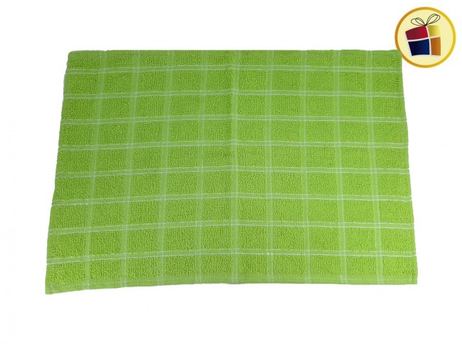 REPASADOR TOALLA CUADRADITOS 54 X 38 CM WOSSEN (965/290026)