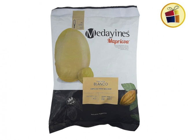 CHOCOLATE MAPRICOA BLANCO BOTONES (76079/90162) NUEVOS SABORES