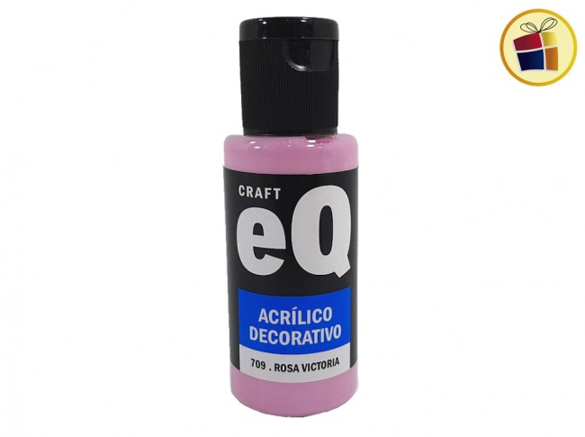 PINTURA ACRILICO DECORATIVO ROSA VICTORIA EQ (709/627565)