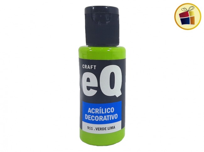 PINTURA ACRILICO DECORATIVO EQ VERDE LIMA (911/628074)