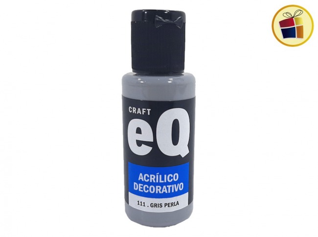 PINTURA ACRILICO DECORATIVO GRIS PERLA EQ (111/315797)