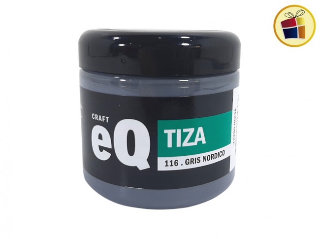 PINTURA A LA TIZA GRIS NORDICO EQ 200CC (116/204372)