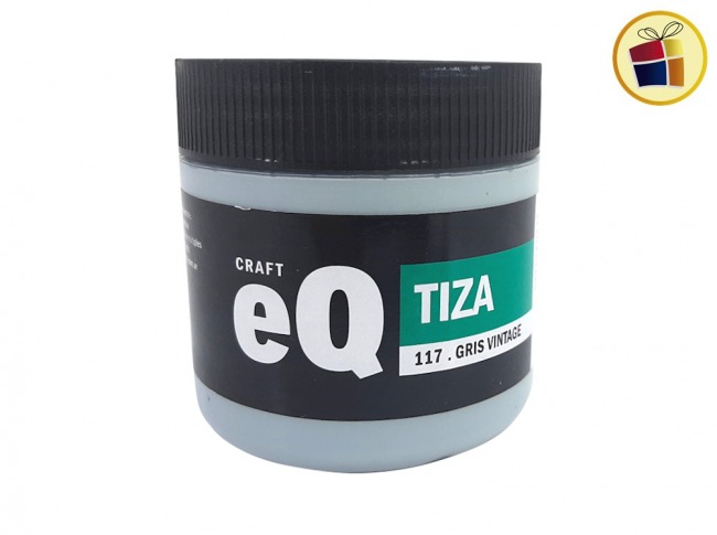 PINTURA A LA TIZA EQ GRIS VINTAGE EQ 200CC (117/205416)
