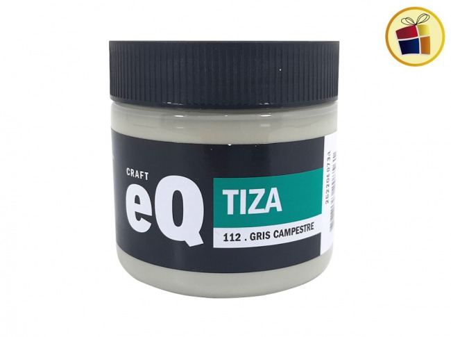PINTURA A LA TIZA GRIS CAMPESTRE 200 CC EQ (208561)