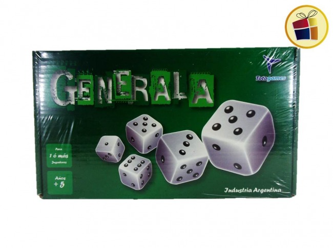 JUEGO DE MESA GENERALA CAJA TOTO GAMES (JM2006/820064)