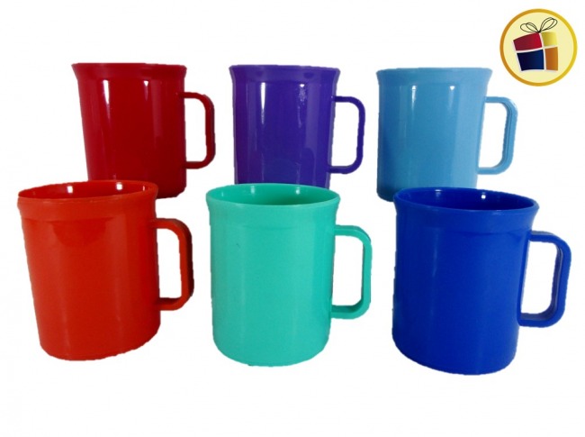 TAZA PLASTICA COLOR POO (134/620140/060649/621406)