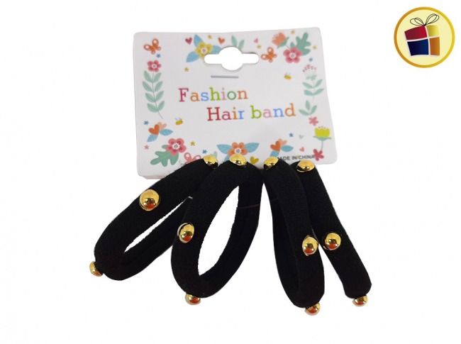 GOGO X4 NEGRA LYCRA CON PERLA DORADA (57359/48-33-5)