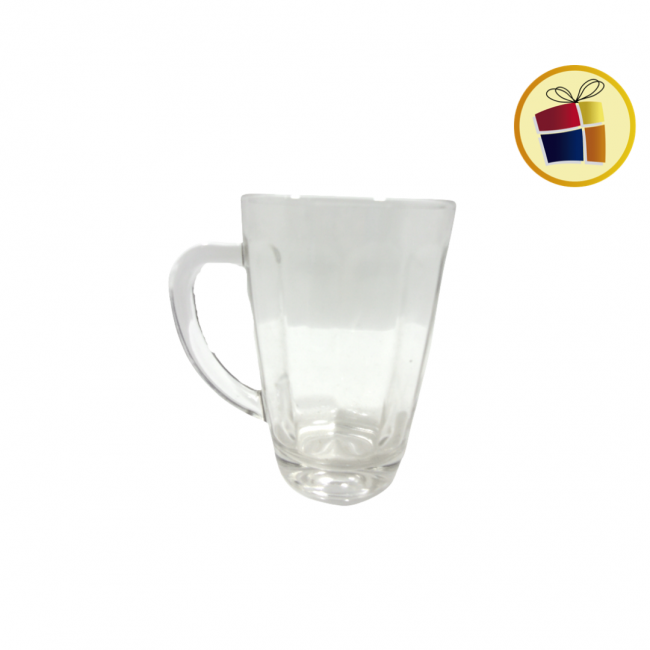 JARRO MUG VIDRIO 12CM (556994)