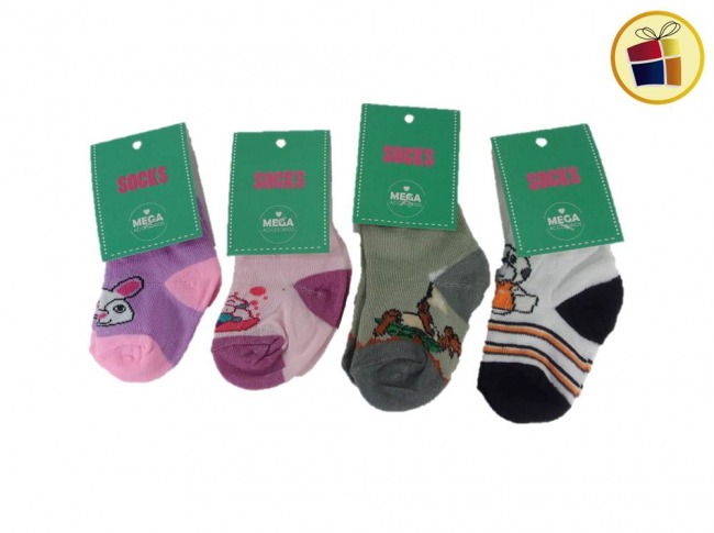 MEDIA INFANTIL ESTAMPA SURTIDA T0-1 (42374)