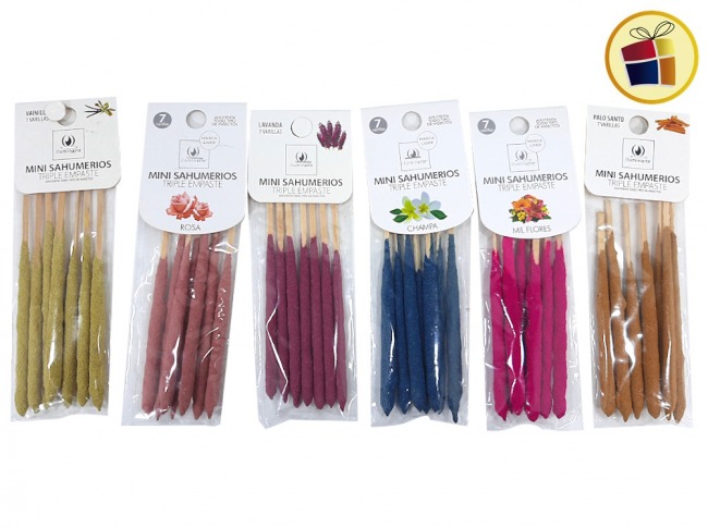 SAHUMERIO MINI X7 FRAGANCIAS SURTIDAS  ILUMINARTE (002474/158E)