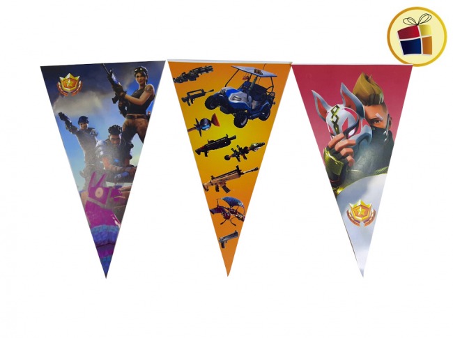 BANDERIN FORTNITE X1 (9004-1/02684) GOL MUNDO