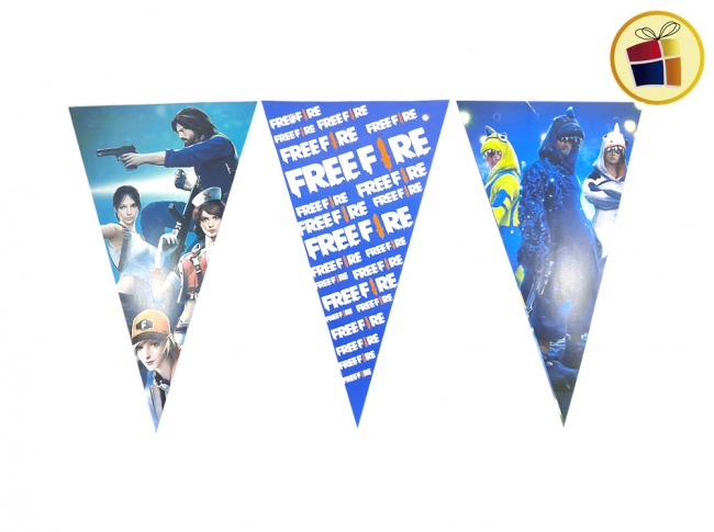 BANDERIN FREE FIRE X1 (9104-1/02974) GOL MUNDO