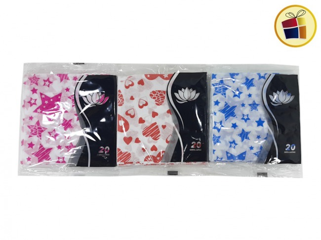 (P.C1.C2.)SERVILLETA ESTAMPADA X20 (03957) NAPTRES S.R.L