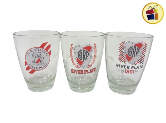 VASO DE VIDRIO PAMPA ESTAMPADO  ND (959879)