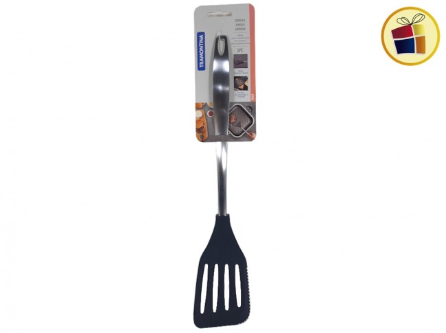 ESPATULA MOVIN NYLON MANGO ACERO INOXIDABLE TRAMONTINA 37.5CM M&F (25751/160/264670)