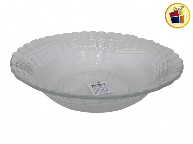 ENSALADERA VIDRIO CRYSTAL TALLADA 24CM TUTTO CASA (0316/003165)