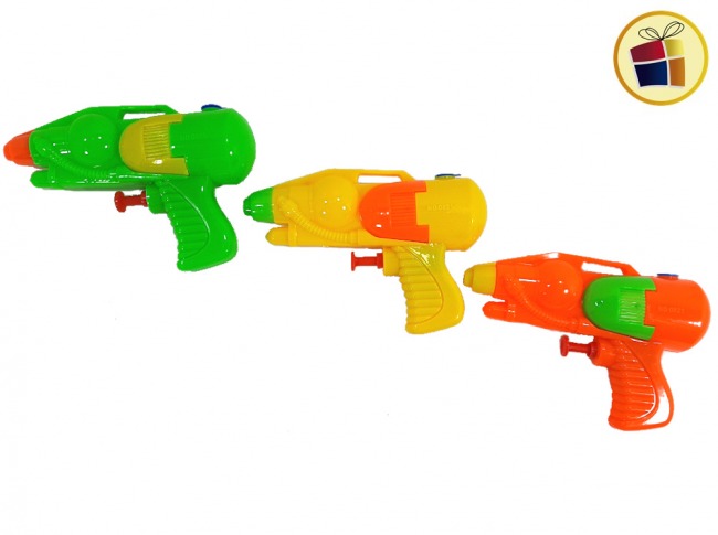 ###PISTOLA LANZA AGUA MINI 12CM POKA (SD11014/110145)