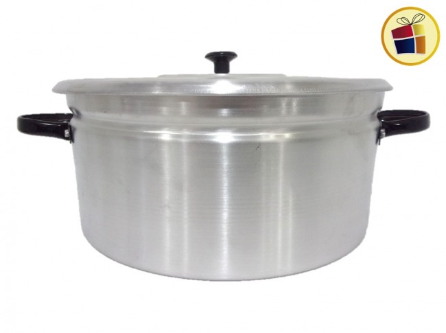 "P.R"CACEROLA N°28  ALUMINIO ASA CHAROL ALMANDOZ  (117/920583)