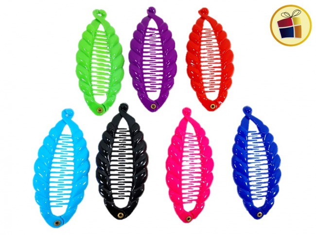 (OFERTA FINAL)BANANA TRENZADA MEDIANA COLOR (CV) (108165)