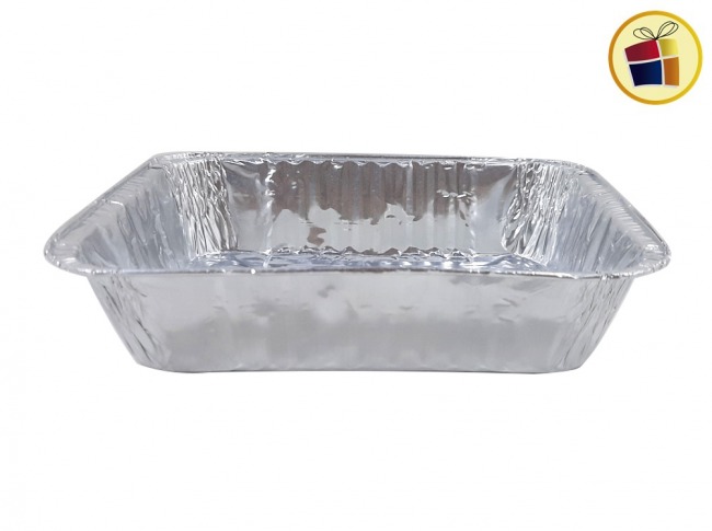 BANDEJA DE ALUMINIO F-75 RECTANGULAR (021103) COMERCIAL DAVIES