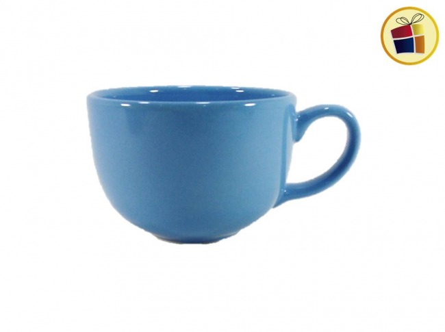 JARRO JUMBO CERAMICA BLANCA/COLOR 10X7CM (41969/01010)