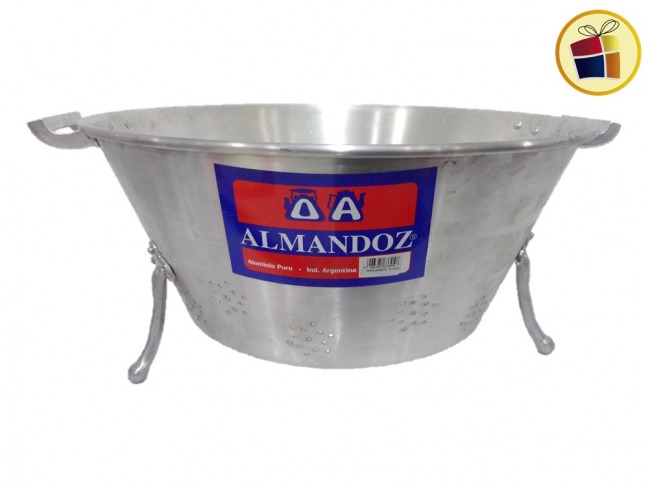 ###COLAPASTA  ALUMINIO GASTRONOMICO N° 50 ALMANDOZ (633058)