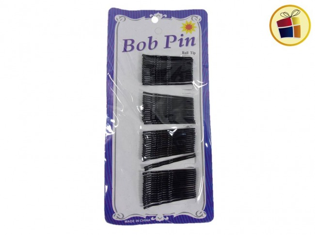 INVISIBLE CHICO X60 UN. BOB PIN (200886/28-29)